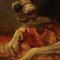 Flämischer Künstler, Stillleben mit Hunden, 1660, Öl auf Leinwand, gerahmt 6