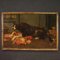 Flemish Artist, Still Life with Dogs, 1660, Oil on Canvas, Framed, Image 5