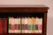 19th CenturyOpen Bookcase in Mahogany and Marquetry, England 4
