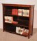 19th CenturyOpen Bookcase in Mahogany and Marquetry, England 7