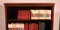 Offenes Bücherregal aus Mahagoni und Intarsien, 19. Jh., England 11
