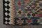 Alfombra de pasillo Oushak turca vintage de lana, años 60, Imagen 4