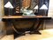 French Art Deco Console Table in Rosewood and Black Lacquer, 1920s 2