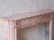 Antique French Marble Fireplace in Pink Tones 5