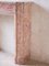 Antique French Marble Fireplace in Pink Tones 8