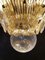 Palmette Ceiling Light with Clear and Amber Glasses, 1990 11