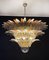 Palmette Ceiling Light with Clear and Amber Glasses, 1990 8