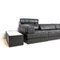 Black Leather Patchwork Modular Sofa from de Sede, 1970s, Set of 5 18