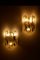 Glass Wall Lights by Julius Theodor Kalmar by J. T. Kalmar, Set of 2 3