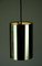 Brass Sektor Pendant Lamp by Jo Hammerborg for Fog & Morup. 1970s 1