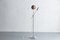 Vintage Marble Base and Orange Bulb Floor Lamp, Italy, 1970s 2