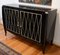 Art Deco Black Lacquer and Rhombus Sideboard, 1920s 11