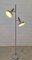 Lámpara de pie alemana Mid-Century era espacial de cromo, años 60, Imagen 2