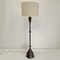 Mid-Century Decorative Wrought Iron Floor Lamp, 1950 1