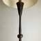 Lámpara de pie decorativa Mid-Century de hierro forjado, 1950, Imagen 6