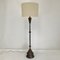 Mid-Century Decorative Wrought Iron Floor Lamp, 1950 3