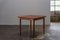 Square Teak Dining Table with Extensions, 1960s 1