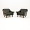 Vintage Danish Leather Matador Armchairs by Aage Christiansen, 1960s, Set of 2, Image 2