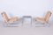 Bauhaus Armlehnstühle aus Verchromtem Stahl, Deutschland, 1940er, 2er Set 7
