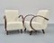 Set of Type C Loop Armchairs attributed to Jindřich Halabala, 1930s 2