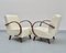 Set of Type C Loop Armchairs attributed to Jindřich Halabala, 1930s 1