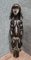 Zentralafrikanische Statue aus geschnitztem exotischem Holz, 1900er 9