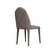 Balzaretti Dining Chair in Taupe Leather from Kabinet 4