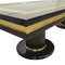 Large Art Deco Italian Expandable Table from Kabinet, Image 4