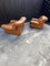 Mid-Century Chairs in Cognac-Colored Leather, 1970s, Set of 2 4