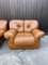Mid-Century Chairs in Cognac-Colored Leather, 1970s, Set of 2, Image 5