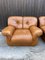 Mid-Century Chairs in Cognac-Colored Leather, 1970s, Set of 2 3