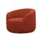 Cottonflower Armchair in Red Torri Lana Terracotta Fabric from Kabinet, Image 1