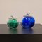 Murano Glass Apples by Carlo Moretti, Set of 2 1