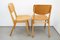 Mid-Century Industrial Casala Stacking Chairs in Beech, 1950s, Set of 6 2