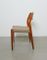 Danish Model 71 Teak Dining Chairs by Niels Otto Moller for J.L. Møllers, 1960s, Set of 4, Image 4