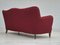 Dänisches 3-Sitzer Sofa aus Baumwoll-Wollstoff, 1960er 11