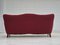 Dänisches 3-Sitzer Sofa aus Baumwoll-Wollstoff, 1960er 4