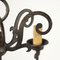 Lámpara de araña holandesa vintage de bronce, Imagen 6