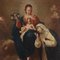 Madonna with Child and Saint Catherine of Siena, Oil on Canvas, Framed 3