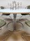 Set da pranzo vintage in metallo cromato con tavolo e sedie, set di 5, Immagine 5