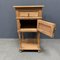 Wooden Pitch Pine Bedside Table, Image 13