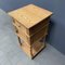 Wooden Pitch Pine Bedside Table 11