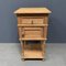 Wooden Pitch Pine Bedside Table 6
