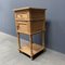 Wooden Pitch Pine Bedside Table 10