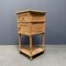 Wooden Pitch Pine Bedside Table 4