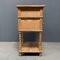 Wooden Pitch Pine Bedside Table, Image 18