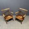 Vintage Low Bar Armchairs, 1950s, Set of 2 3
