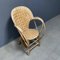 Braided Folk Art Wooden Chair 6