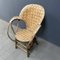 Braided Folk Art Wooden Chair 8