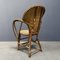 Braided Folk Art Wooden Chair 16